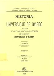 Portada de Historia de la Universidad de Oviedo