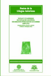 Portada de Notas y cuadernos de notas de los Piñán, escribanos públicos de Sayambre (1659-1721)