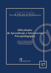 Portada de Dificultades del aprendizaje e intervención psicopedagógica