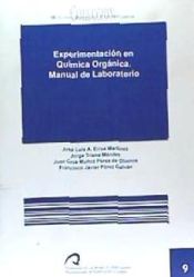 Portada de Experimentación en química orgánica. Manual de laboratorio