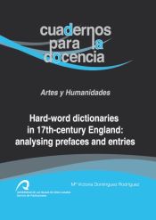 Portada de Hard-work dictionaries in 17th-Century England: analysing prefaces and entries