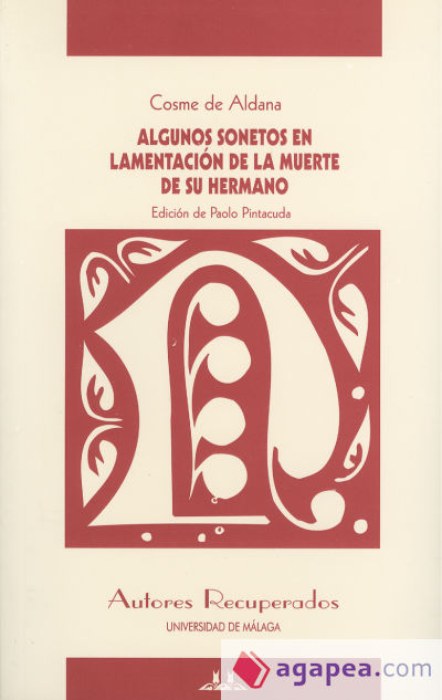 Algunos sonetos en lamentación de la muerte de su hermano