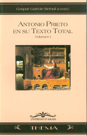 Portada de Antonio Prieto en su texto total