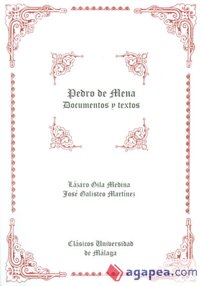 Pedro de Mena. Documentos y textos Pedro de Mena. Documentos y textos