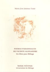 Portada de Poemas paradisíacos de Vicente Aleixandre : un libro para Málaga-versión PDF