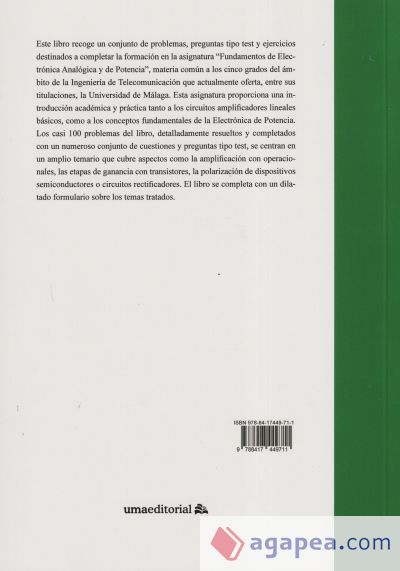 Problemas de fundamentos de Electrónica Analógica y Electrónica de Potencia