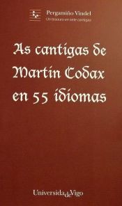 Portada de As cantigas de Martín Codax en 55 idiomas