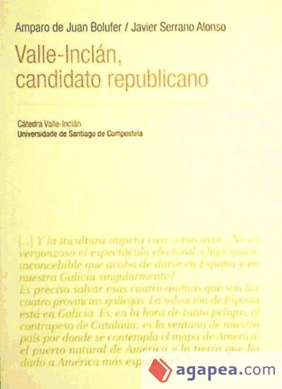 VI/3-Valle-Inclán, candidato republicano