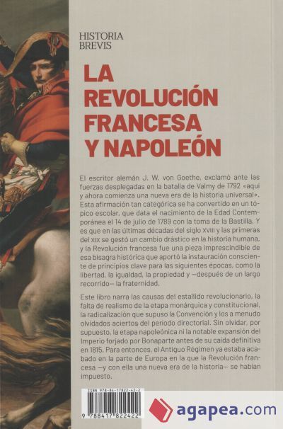 La Revoluci&oacute;n francesa y Napole&oacute;n