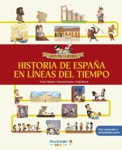 Portada de La historia de Espa&ntilde;a en l&iacute;neas del tiempo