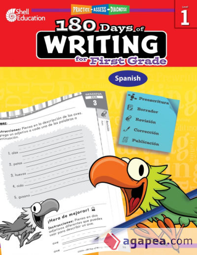 180 Days of Writing for First Grade (Spanish)