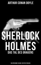 Portada de Sherlock Holmes: Das Tal des Grauens (Zweisprachige Ausgabe: Deutsch-Englisch) (Ebook)