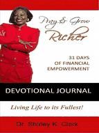 Portada de Pray & Grow Richer Devotional Journal (Ebook)