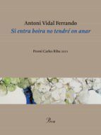 Portada de Si entra boira no tendr&eacute; on anar (Ebook)