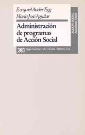 Portada de Administración de programas de Acción social