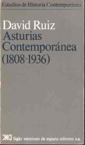 Portada de Asturias contemporánea (1808-1936)