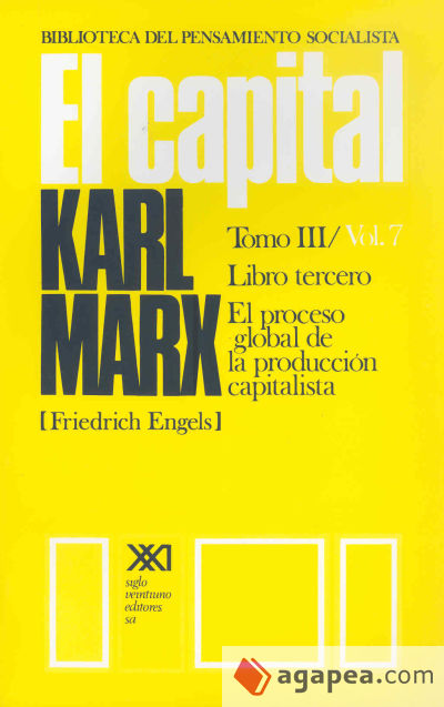 El Capital. Tomo III/Vol. 7