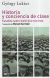 Portada de Historia y conciencia de clase: Estudios sobre dialéctica marxista, de György Lukács