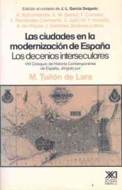 Portada de Las ciudades en la modernización de España