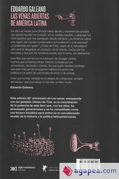 Las venas abiertas de América Latina: Edición conmemorativa del 50 Aniversario