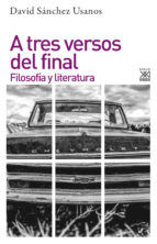 Portada de A tres versos del final (Ebook)