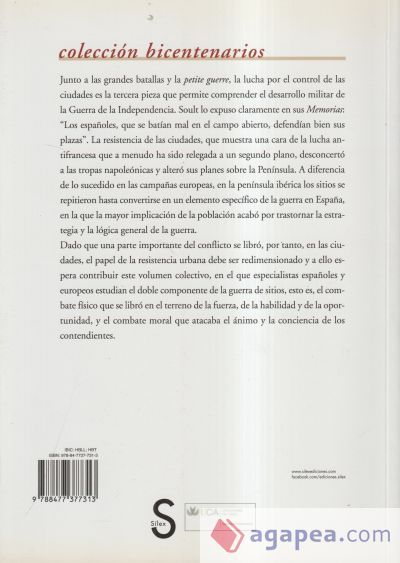 Los sitios en la Guerra de la Independencia