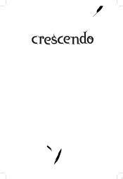 Portada de Crescendo