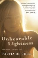 Portada de Unbearable Lightness