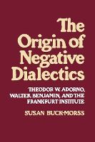 Portada de Origin of Negative Dialectics