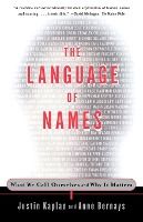 Portada de The Language of Names
