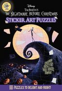 Portada de Disney Tim Burton's The Nightmare Before Christmas Sticker Art Puzzles