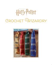 Portada de Harry Potter: Crochet Wizardry Crochet Patterns Harry Potter Crafts: The Official Harry Potter Crochet Pattern Book