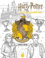 Portada de Harry Potter: Hufflepuff House Pride: The Official Coloring Book: (Gifts Books for Harry Potter Fans, Adult Coloring Books)