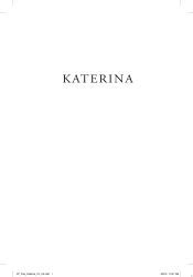 Portada de Katerina