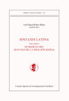 Sintaxis Latina (2 Vols.)