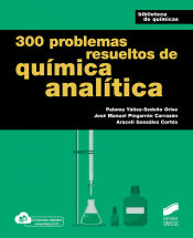 Portada de 300 problemas resueltos de química analítica