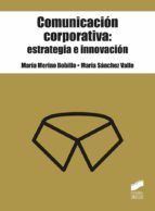 Portada de Comunicación corporativa: estrategia e innovación (Ebook)