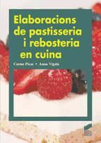 Portada de Elaboracions de pastisseria i rebosteria en cuina (Ebook)