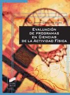 Portada de Evaluación de programas en ciencias de la actividad física (Ebook)