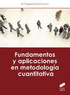 Portada de Fundamentos y aplicaciones en metodología cuantitativa (Ebook)