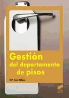 Portada de Gesti&oacute;n del departamento de pisos (Ebook)
