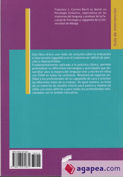 GUIA DE INTERVENCION LOGOPEDICA EN EL TRASTORNO POR DEFICIT DE ATENCION ...