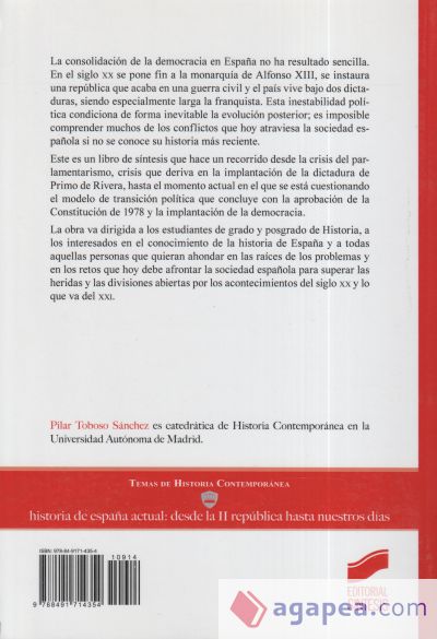 Historia de España actual: desde la II República hasta nuestros días