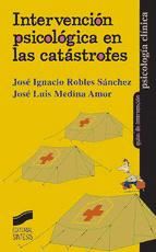 Portada de Intervención psicológica en las catástrofes (Ebook)