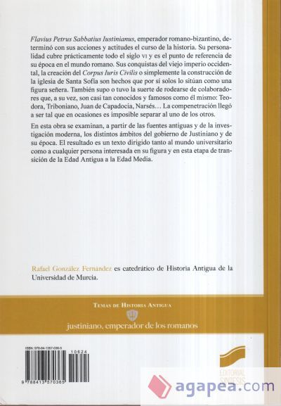 Justiniano, emperador de los romanos Justiniano, emperador de los romanos