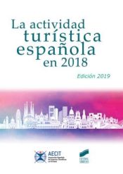 Portada de La actividad turística española en 2018 (AECIT)