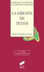 Portada de La edición de textos (Ebook)