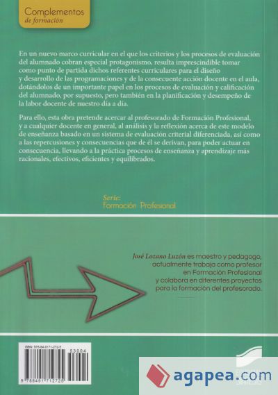 La evaluación criterial diferenciada en Formación Profesional