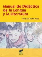 Portada de Manual de Didáctica de la Lengua y la Literatura (Ebook)