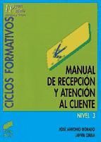 Portada de Manual de recepción y atención al cliente (Ebook)